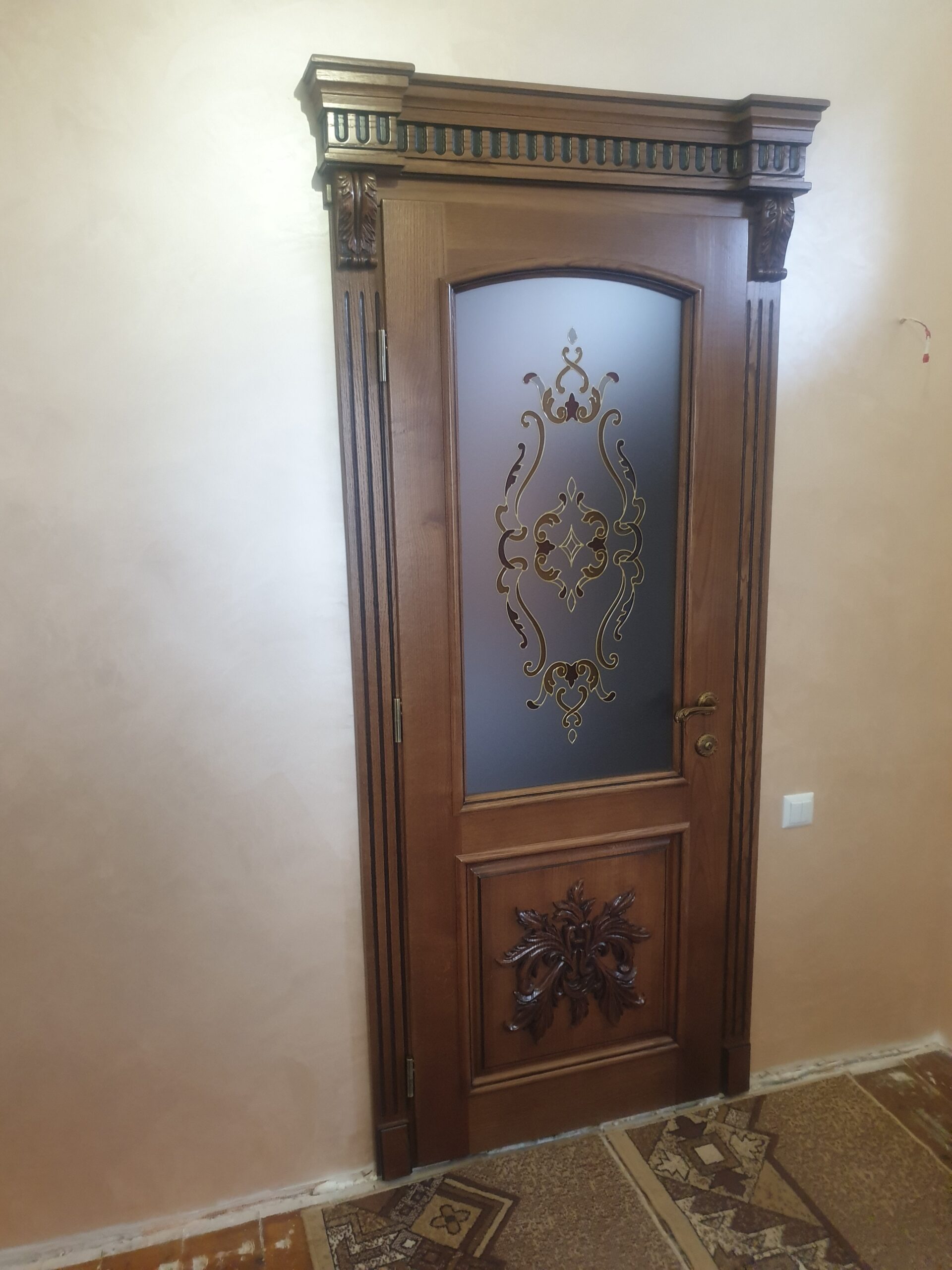 Двері дубові